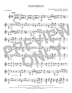 Yesterday von The Beatles (Download) 