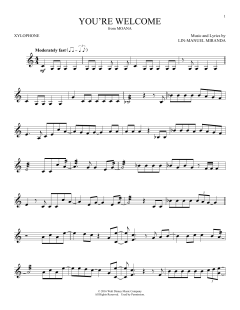 You're Welcome von Miranda Lin-Manuel (Download) 