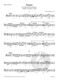 Sonate F-Dur op. 2 Nr. 1 von Marcello Benedetto 