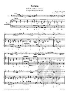 Sonate F-Dur op. 2 Nr. 1 von Marcello Benedetto 