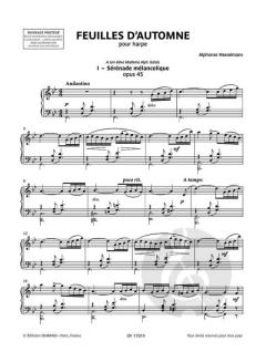 Feuilles d'automne von Alphonse Hasselmans 