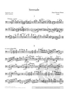 Serenade von Hans Werner Henze 