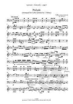 Cellowise: Quintasia von Johann Sebastian Bach (Download) 