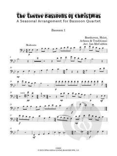 The 12 Bassoons of Christmas von Ian McCubbin (Download) 