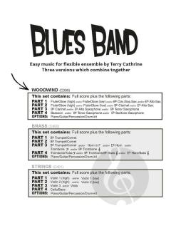 Blues Band: Easy Flexible Ensemble von Terry Cathrine (Download) 