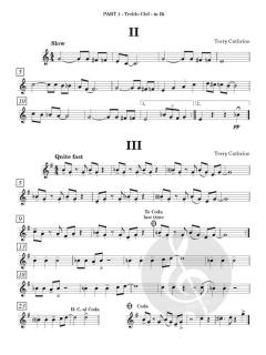 Blues Band: Easy Flexible Ensemble von Terry Cathrine (Download) 