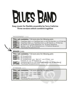 Blues Band: Easy Flexible Ensemble von Terry Cathrine (Download) 