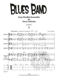 Blues Band: Easy Flexible Ensemble von Terry Cathrine (Download) 
