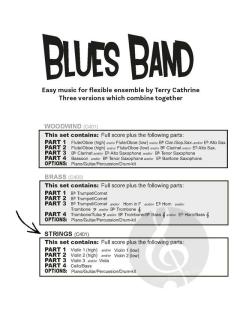 Blues Band: Easy Flexible Ensemble von Terry Cathrine (Download) 