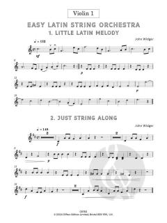 Easy Latin String Orchestra von John Widger (Download) 