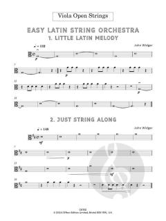 Easy Latin String Orchestra von John Widger (Download) 