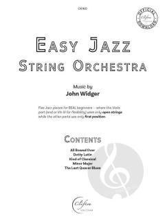 Easy Jazz String Orchestra von John Widger (Download) 