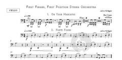First Finger, First Position String Orchestra von John Widger (Download) 