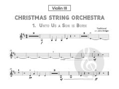 Christmas String Orchestra von John Widger (Download) 
