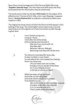 Bugeilio'r Gwenith Gwyn (Idle Days in Summertime) (Download) 