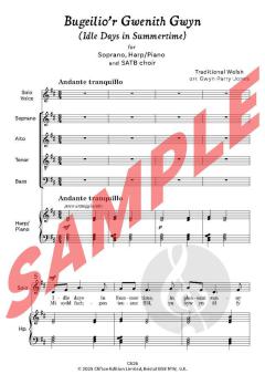 Bugeilio'r Gwenith Gwyn (Idle Days in Summertime) (Download) 