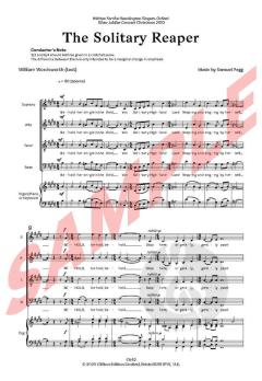 The Solitary Reaper von Samuel Pegg (Download) 
