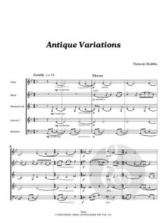 Antique Variations von Duncan Stubbs (Download) 