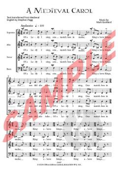 A Medieval Carol von Mark Goddard (Download) 