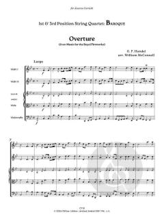 1st & 3rd Position String Quartet: Baroque von Johann Sebastian Bach (Download) 