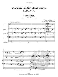 1st & 3rd Position String Quartet: Romantic von Franz Schubert (Download) 