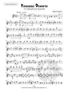 Pasodoble Demento von Mark Goddard (Download) 