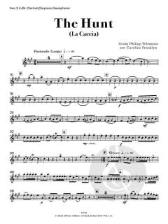 The Hunt (La Caccia) von Georg Philipp Telemann (Download) 