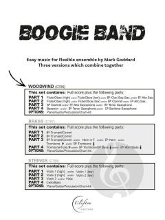Boogie Band: Easy Flexible Ensemble von Mark Goddard (Download) 