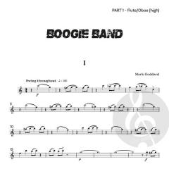 Boogie Band: Easy Flexible Ensemble von Mark Goddard (Download) 