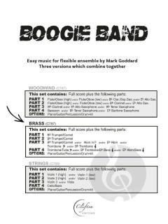 Boogie Band: Easy Flexible Ensemble von Mark Goddard (Download) 