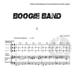 Boogie Band: Easy Flexible Ensemble von Mark Goddard (Download) 