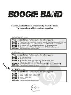 Boogie Band: Easy Flexible Ensemble von Mark Goddard (Download) 