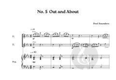 6 Duets for Woodwind Doublers von Paul Saunders (Download) 