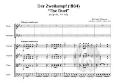 Der Zweikampf "The Duel" o.op. 82, TrV 133 (1884) von Richard Strauss (Download) 