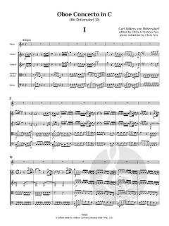 Oboe Concerto in C (Rtt 31) von Carl Ditters von Dittersdorf (Download) 