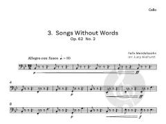 Mendelssohn Miniatures: 3 Songs Without Words  von Felix Mendelssohn Bartholdy (Download) 