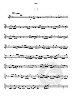 Oboe Concerto in G (Rtt 33) von Carl Ditters von Dittersdorf (Download) 