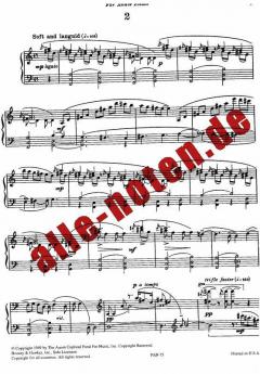 Four Piano Blues von Aaron Copland 