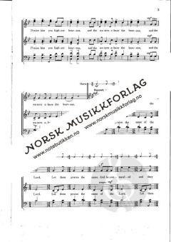 Song of Praise von Knut Nystedt 