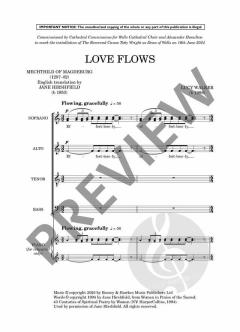 Love flows  von Lucy Walker 