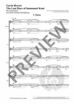 The Last Days of Immanuel Kant  von Gavin Bryars 