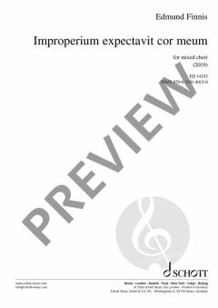 Improperium Expectavit Cor Meum  von Edmund Finnis 