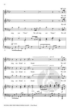 We Will Sing the World Whole Again von Mark Burrows 