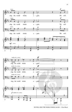 We Will Sing the World Whole Again von Mark Burrows 