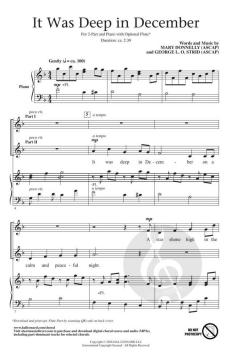 It Was Deep in December von Mary Donnelly 