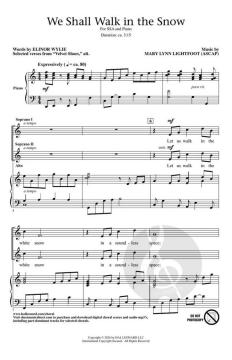 We Shall Walk in the Snow von Mary Lynn Lightfoot 