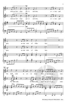 We Shall Walk in the Snow von Mary Lynn Lightfoot 