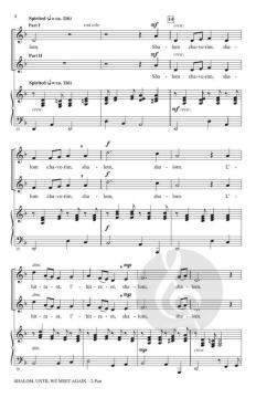 Shalom, Until We Meet Again 