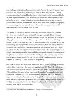 The Kolpakov Method for Russian Gypsy Guitar von Vadim Kolpakov 
