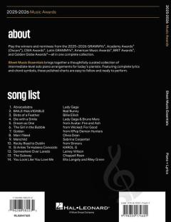 2025-2026 Music Awards 